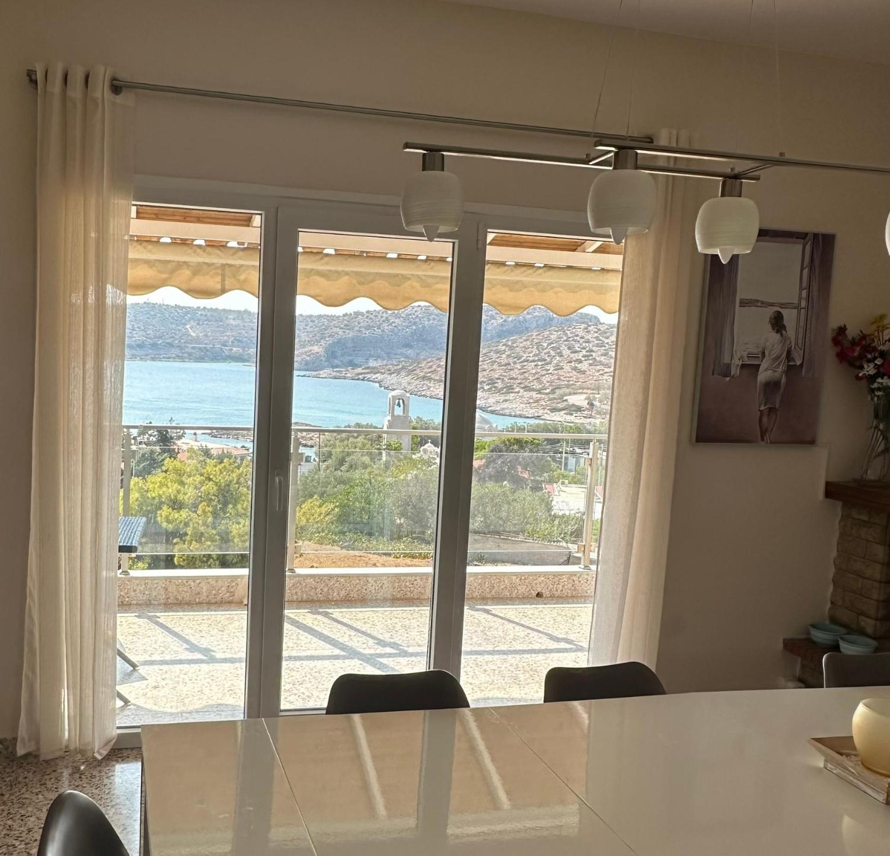 Villa Agia Marina 5M Walk To The Beach With Private Pool Exteriér fotografie