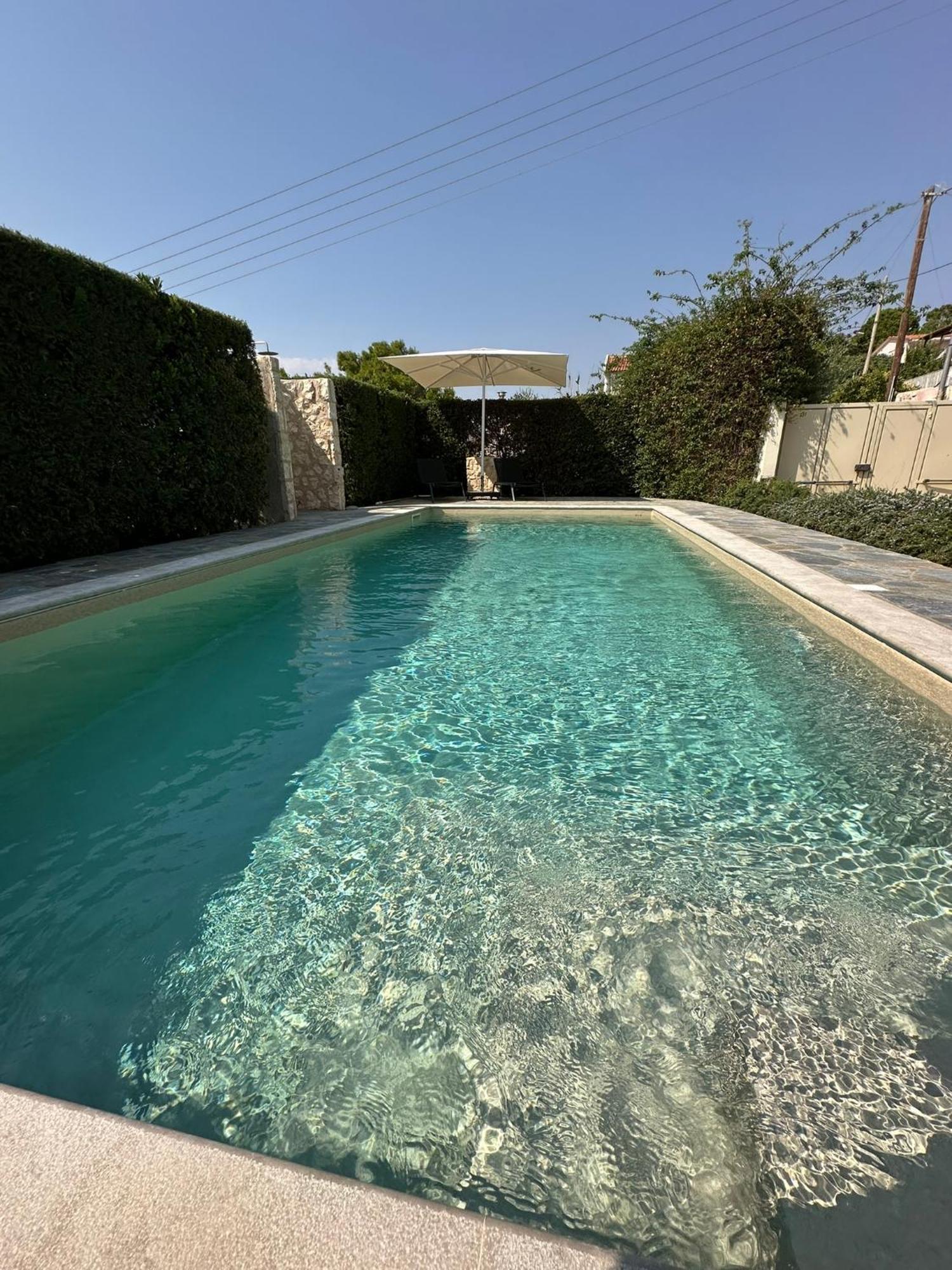 Villa Agia Marina 5M Walk To The Beach With Private Pool Exteriér fotografie