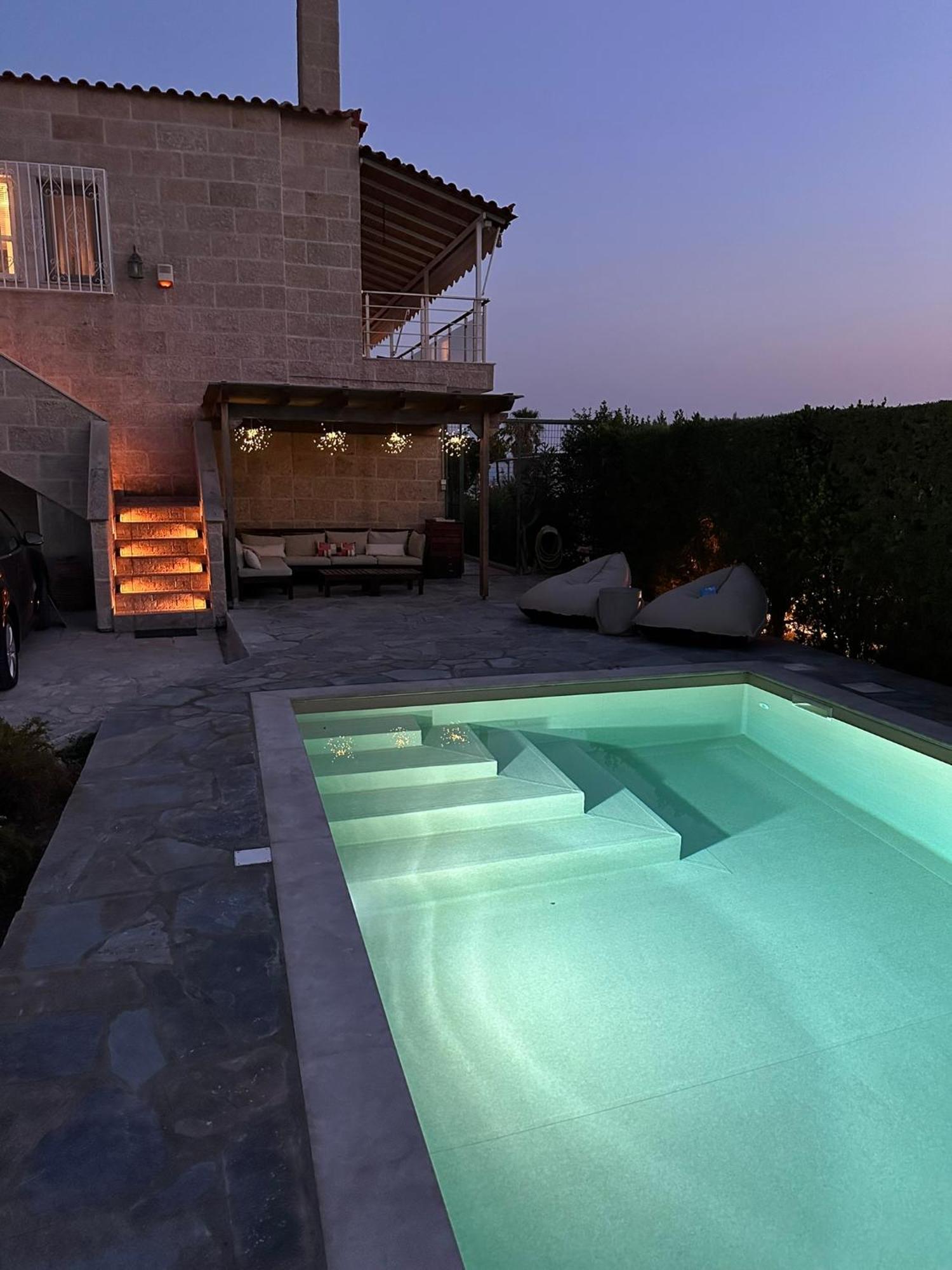 Villa Agia Marina 5M Walk To The Beach With Private Pool Exteriér fotografie